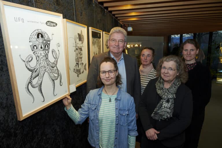 Ausstellung von Katharina Stöber (vorne) / Foto: Landkreis Osnabrück/ Uwe Lewandowski in Osnabrück (Gesamtstadt)