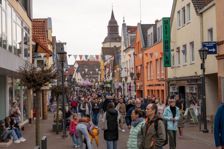 Viel los im Meller Kern / Foto: Werbegemeinschaft Melle City