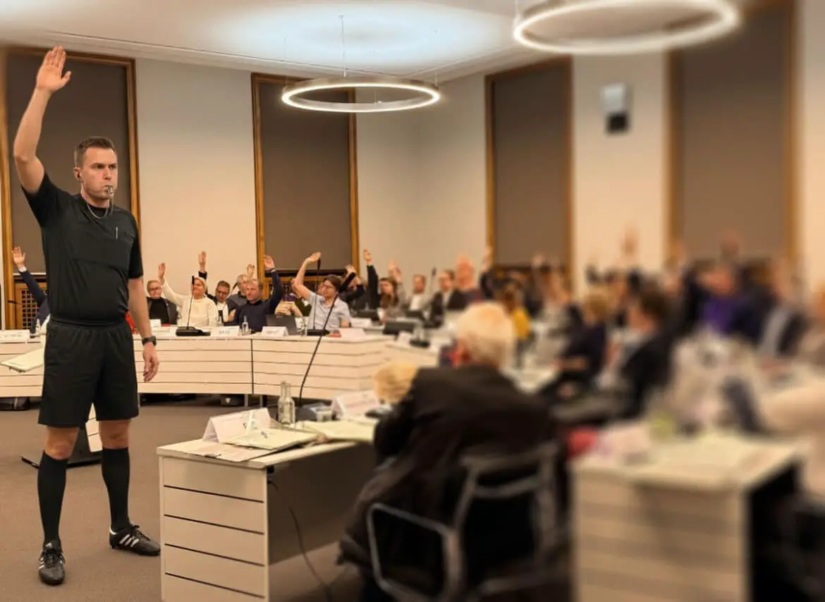 "Abpfiff der Ratssitzung"