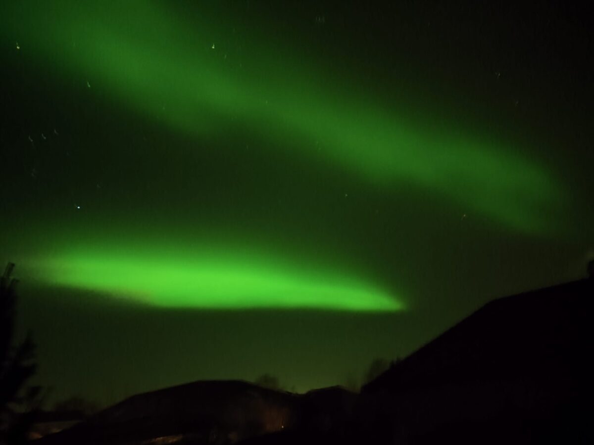 Polarlichter über dem Osnabrücker Land (20.01.2025)