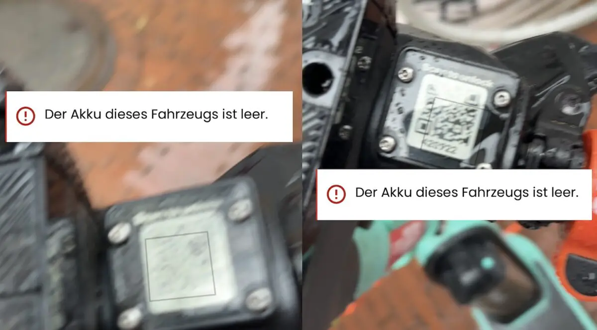 Akku? Leer! Droht bei E-Scooter-Verleiher Dott in Osnabrück jetzt der Service-Kollaps? Screenshot Dott-E-Scooter.