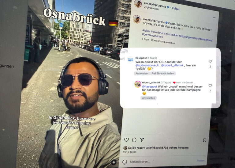 Screenshots: Instagram