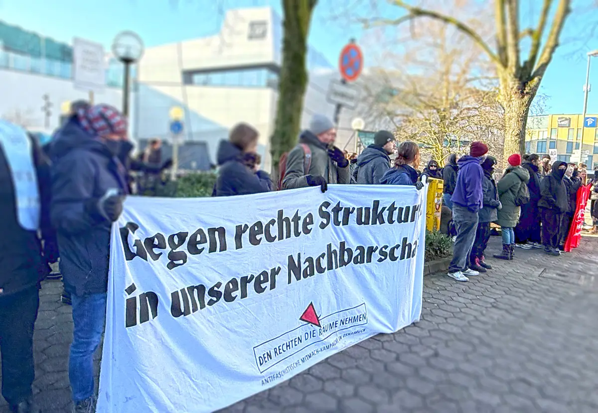Anti-AfD Demonstration am 1. Februar 2025 in Osnabrück