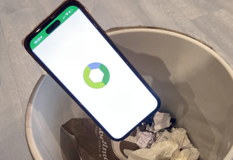 App in die Tonne?