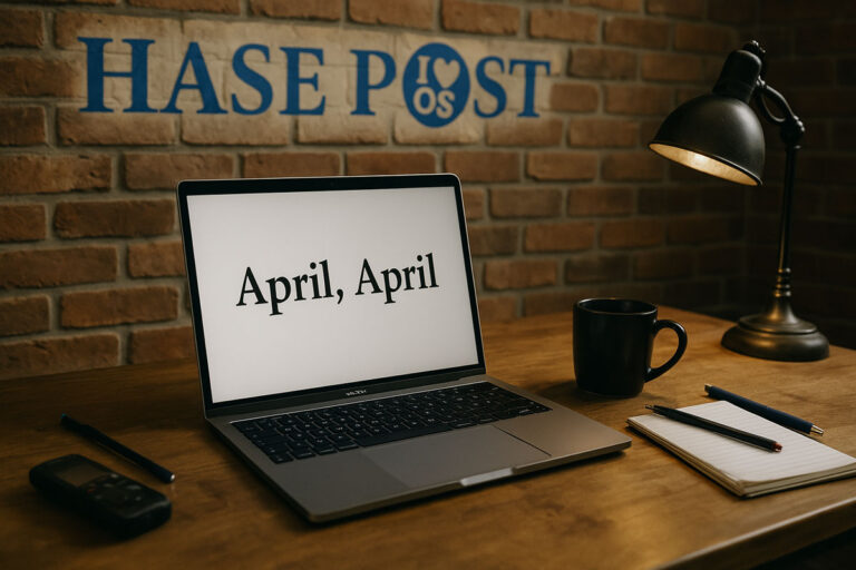 Aprilscherz Hasepost
