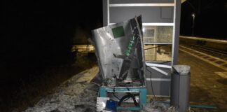 Fahrkartenautomat gesprengt. / Foto: Polizeiinspektion Osnabrück