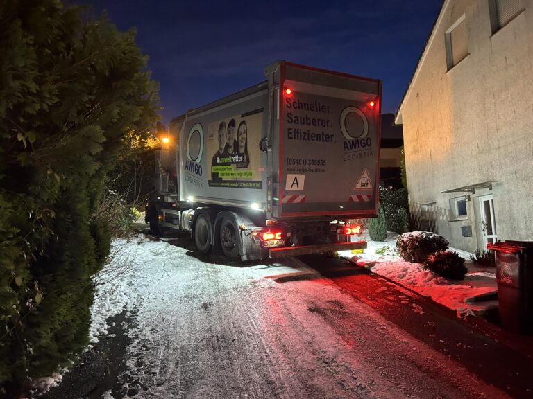 Müllabfuhr im Winter. / Foto: AWIGO in Landkreis Osnabrück (Region)