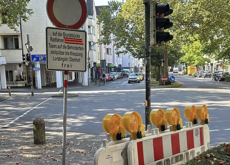 Bauarbeiten am Kamp