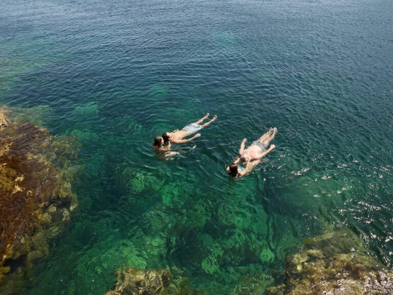 Baden im Meer vor Mallorca