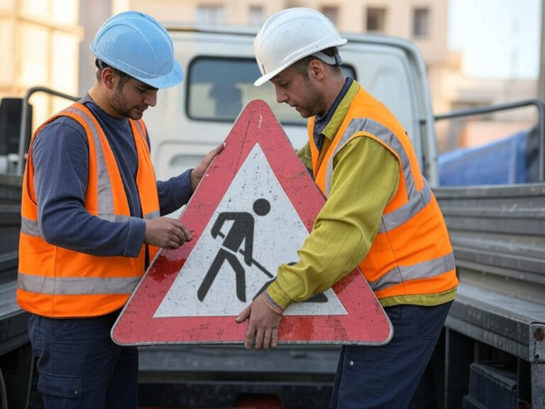 Baustelle in Landkreis Osnabrück (Region)