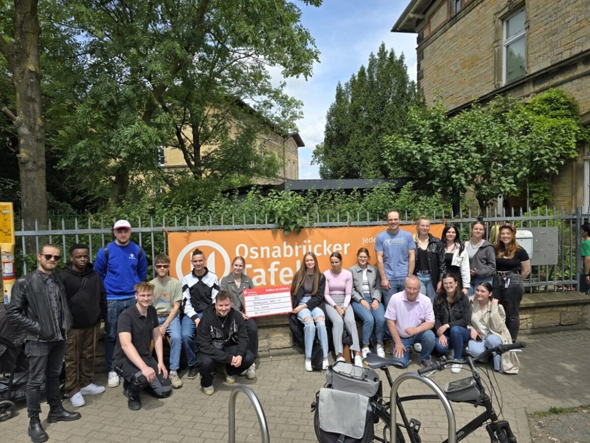 Schüler unterstützt die Osnabrücker Tafel