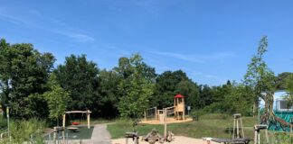 Der Kinderspielplatz "Eversheide" ist fertiggestellt.