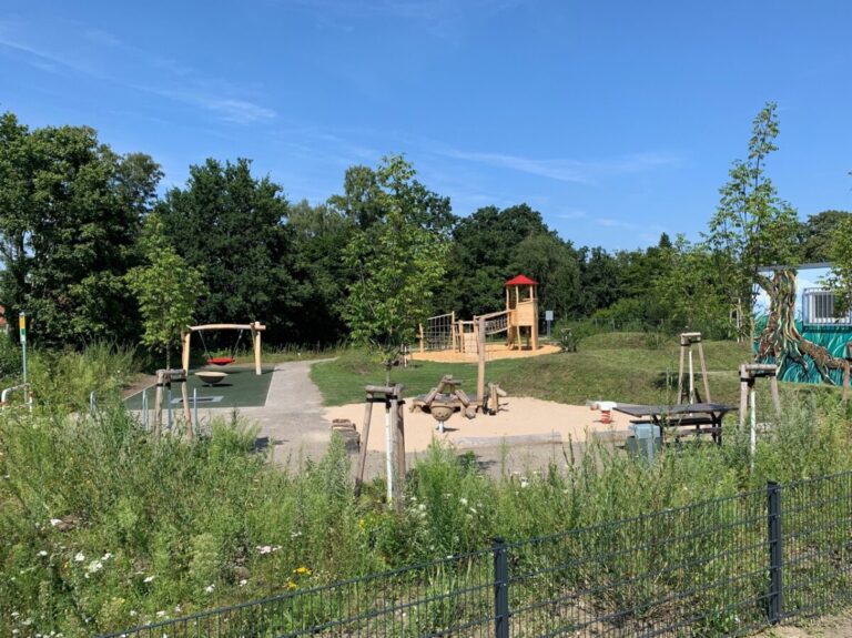 Der Kinderspielplatz "Eversheide" ist fertiggestellt.