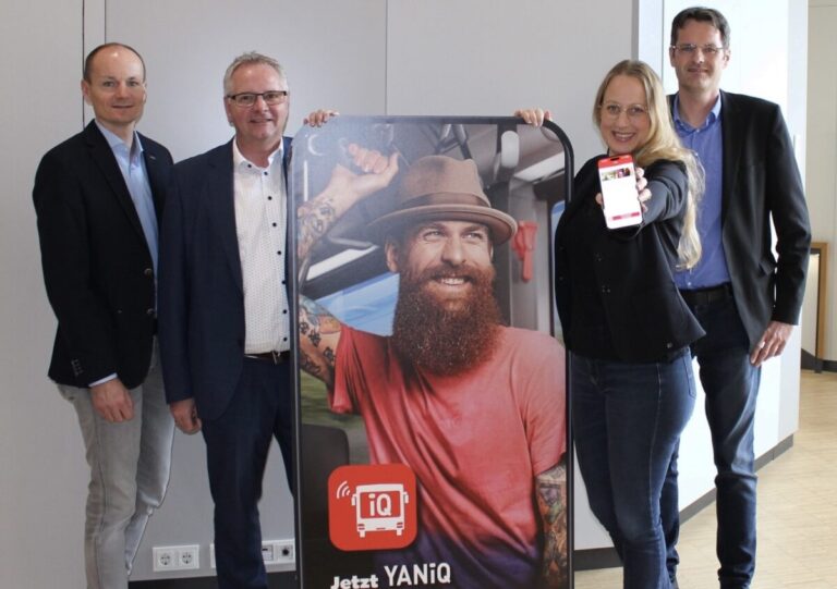 Busfahren mit der YANiQ-App jetzt auch im Landkreis Osnabrück