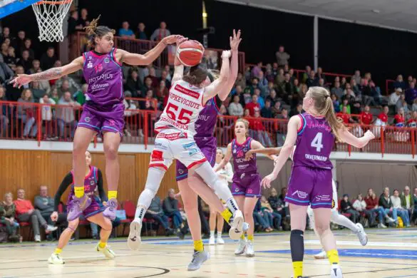 GiroLive-Panthers Osnabrück - Medical Instinct Veilchen BG74 / Foto: Alexander Reinhard