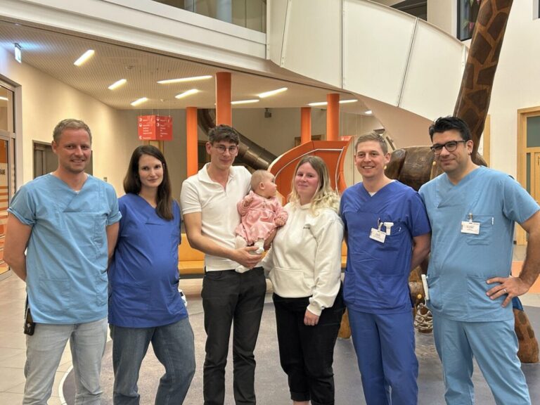 Seltene Fehlbildung der Lunge: Baby konnte im CKO geholfen werden