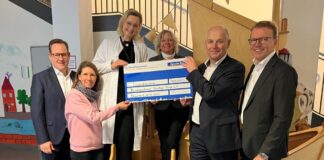 Sparda-Bank West spendet an Starthilfe - Sozialmedizinische Nachsorge Christliches Kinderhospital Osnabrück