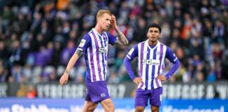 Bjarke Jacobsen (VfL Osnabrück) ist enttäuscht.