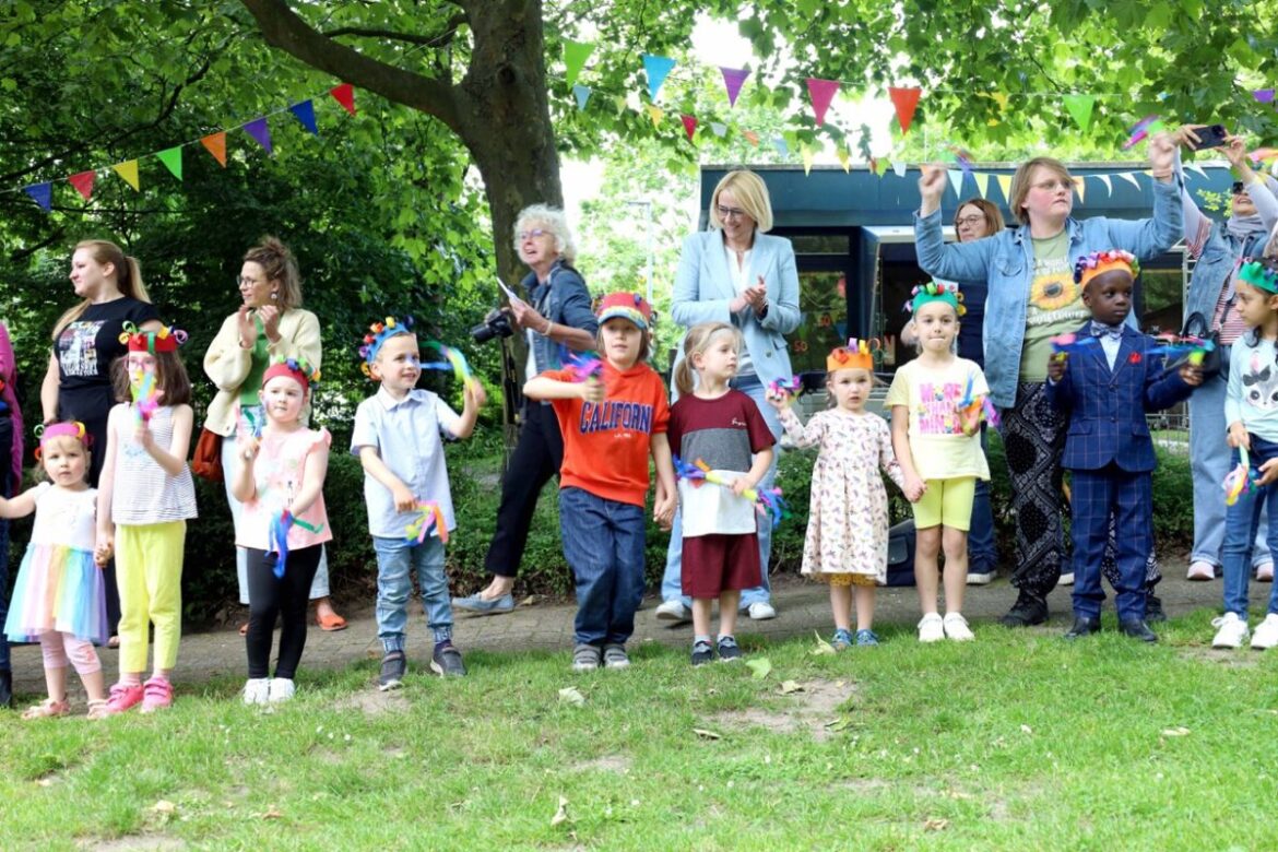 Jubiläumsfeier an der Kita Martinsburg