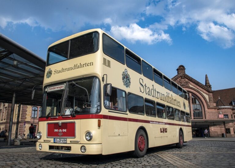 Der historische Doppeldeckerbus
