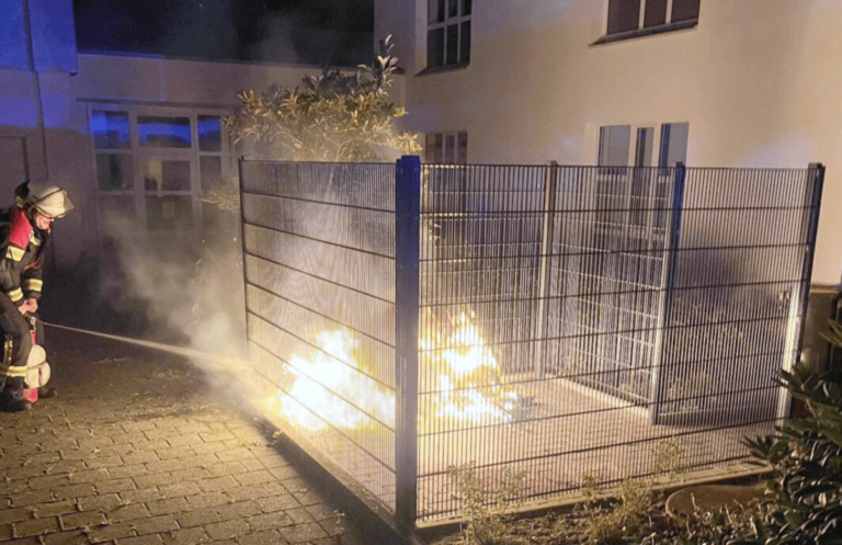 Brandserie an Müllcontainern in Bissendorf