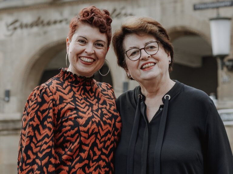 Vera Isabelle und Barbara Blasum. / Foto: Privat