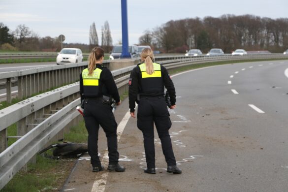 Motorradfahrer verunglückt auf Bundesstraße B51/B65 bei Belm tödlich