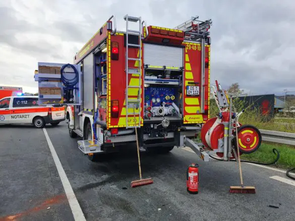 Drei Verletzte nach Kollision mehrerer Autos in Bad Rothenfelde