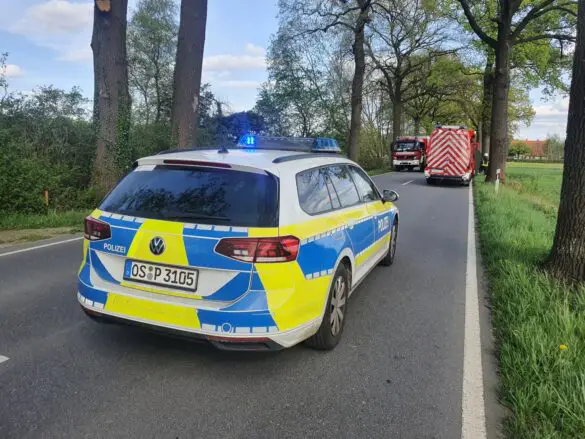 Autounfall in Bissendorf: Zwei Menschen sterben, ein Kind wird lebensgefährlich verletzt