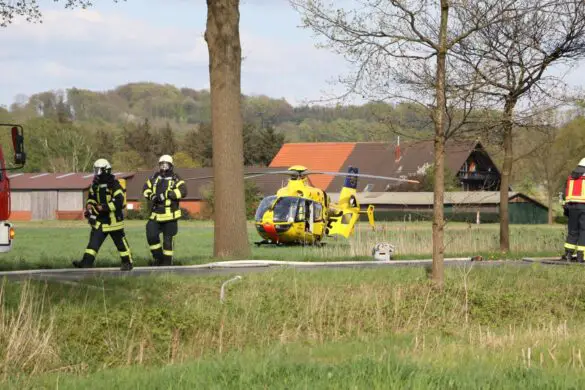 Autounfall in Bissendorf: Zwei Menschen sterben, ein Kind wird lebensgefährlich verletzt