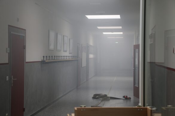 Großübung von Rettungsdienst und Feuerwehr: Viele Verletzte nach Verpuffung in Schule