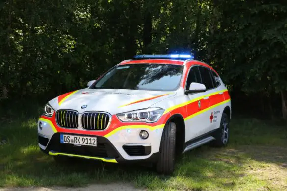 Nach Defekt: Wallenhorster DRK freut sich über neues Einsatzfahrzeug für First Responder. / Foto: Heiko Westermann Nach Defekt: Wallenhorster DRK freut sich über neues Einsatzfahrzeug für Sanitäter vor Ort
