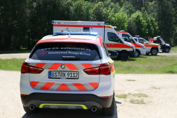 Nach Defekt: Wallenhorster DRK freut sich über neues Einsatzfahrzeug für First Responder. / Foto: Heiko Westermann Nach Defekt: Wallenhorster DRK freut sich über neues Einsatzfahrzeug für Sanitäter vor Ort