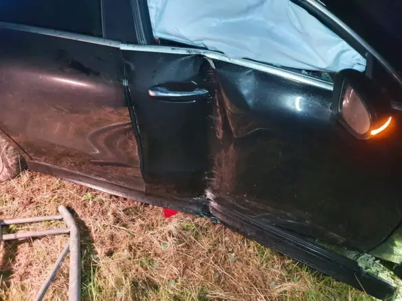 Betrunkener Autofahrer verliert auf Autobahn 30 Kontrolle über PKW - Reifen ohne Profil