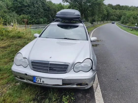 PKW-Unfälle im Autobahnkreuz Osnabrück-Süd enden glimpflich