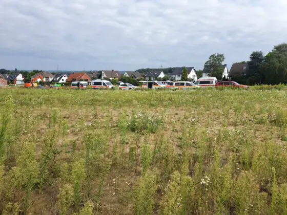 Alarm am Samstagmorgen: Übung von ehrenamtlichem Rettungsdienst und Feuerwehr in Voxtrup