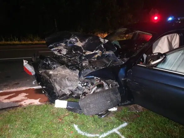 Schwerer Verkehrsunfall: Eine Person stirbt bei Kollision in Bad Rothenfelde. / Foto: Heiko Westermann Schwerer Verkehrsunfall: Eine Person stirbt bei Kollision in Bad Rothenfelde