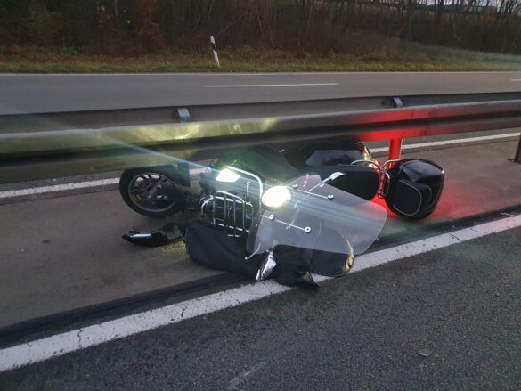 Zweiradfahrer stürzt auf B68 zwischen Georgsmarienhütte und Osnabrück