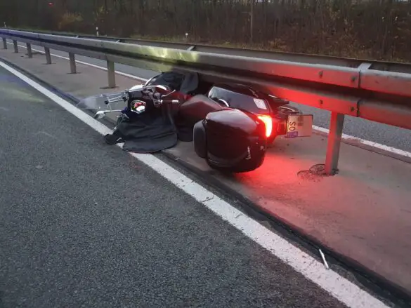 Zweiradfahrer stürzt auf B68 zwischen Georgsmarienhütte und Osnabrück