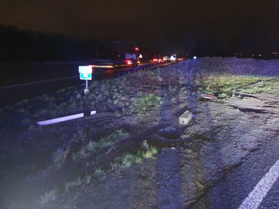 Unfall im Autobahnkreuz Osnabrück-Süd. Stand Fahrer unter Drogeneinfluss?