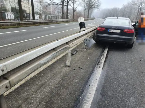 Autos kollidieren auf Bundesstraße 51 bei Georgsmarienhütte