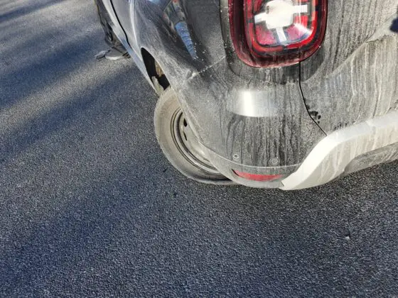 Unfall mit zwei PKW und einem LKW bei Spurwechsel auf der A30 bei Osnabrück