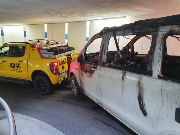 Nach Feuer in Parkhaus: So lief die Bergung der Autos mit Verbrennungs- und Elektromotoren