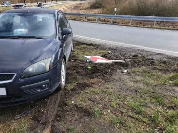 Wieder Unfall im Autobahnkreuz Osnabrück-Süd