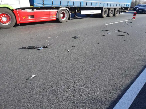 Zwei Unfälle innerhalb weniger Meter und Minuten auf A30 bei Osnabrück-Nahne