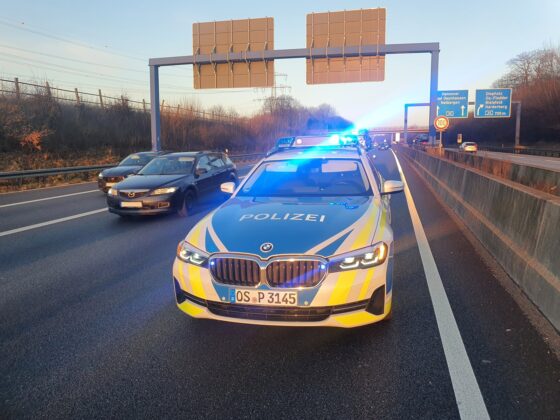 A30: Schon wieder Unfälle kurz nacheinander bei Osnabrück-Nahne