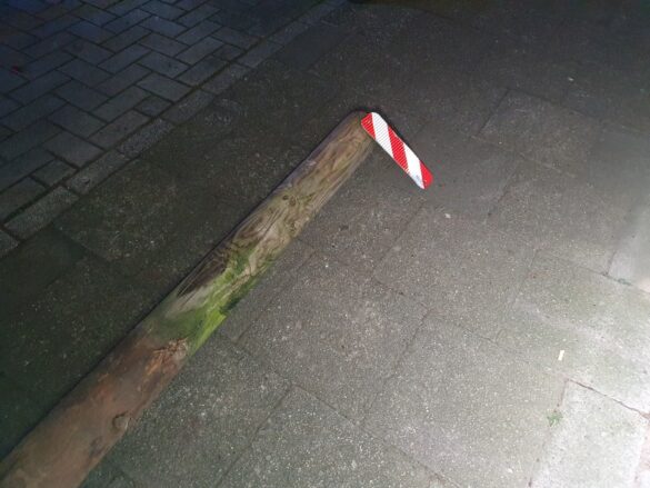 Parkendes Auto an der Brinkstraße in Osnabrück gerammt