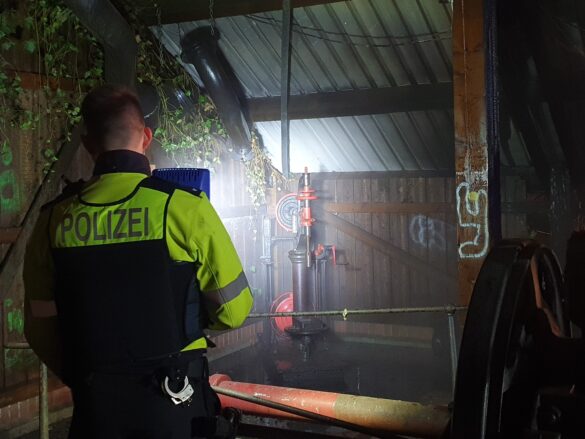 Feuerwehr im Einsatz: "Meller Generator" brannte