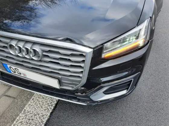 Auffahrunfall auf der Autobahn 1 am Kreuz Lotte-Osnabrück