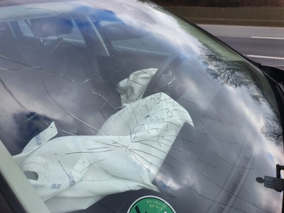 Auffahrunfall auf der Autobahn 1 am Kreuz Lotte-Osnabrück